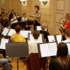 07 - Julie et Camille Berthollet et Barbara Klossner alias Miss Helvetia, lundi 6 novembre 2023 Conservatoire de musique neuchâtelois Salle Faller site La Chaux-de-Fonds